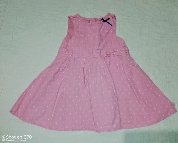 Sergent Major robe rose pois
