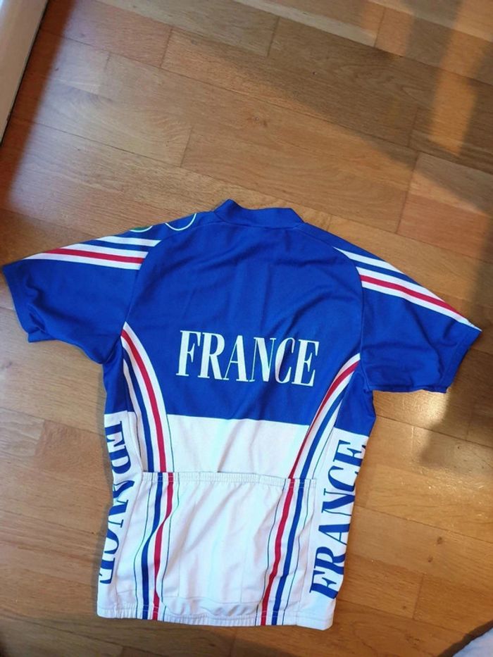 Maillot velo vtt equipe de France FFC Noret pour Adidas taille O / XS - photo numéro 2