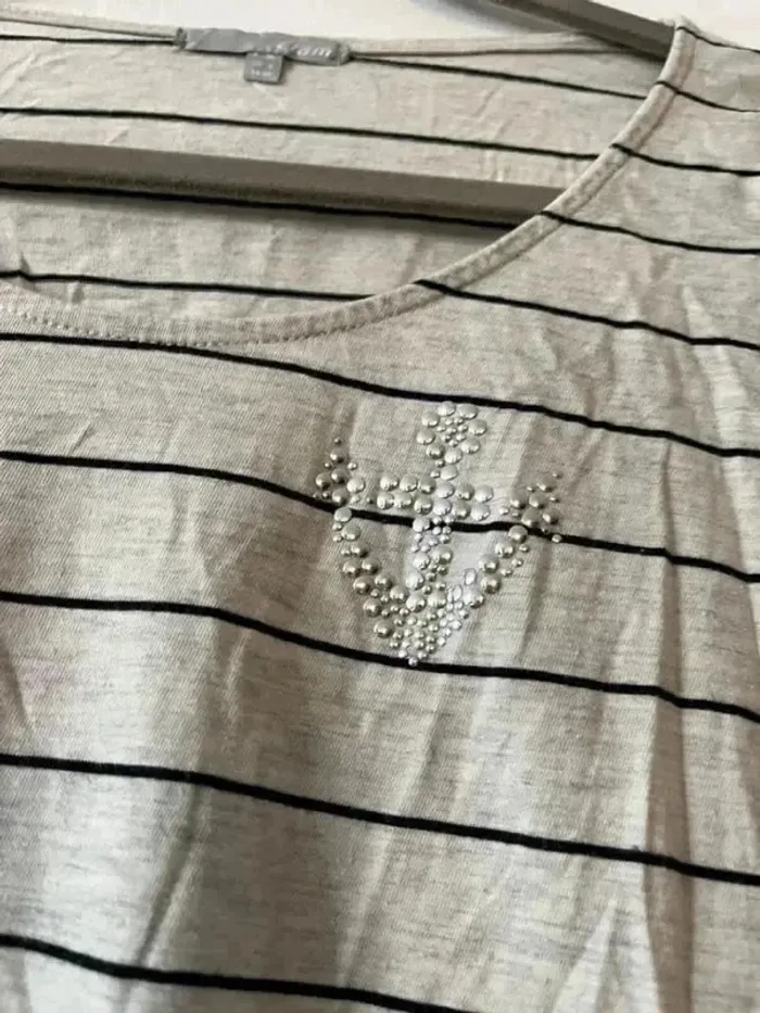 Tee shirt manche 3/4 - Taille 36 / S - photo numéro 4