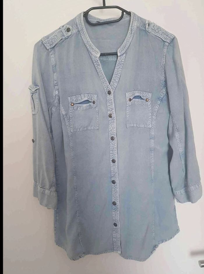Chemise style jean taille 38