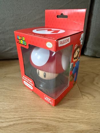 Lampe Super Mario – Super Champignon (Super Mushroom) – Officielle Nintendo – Import Japon – Neuve