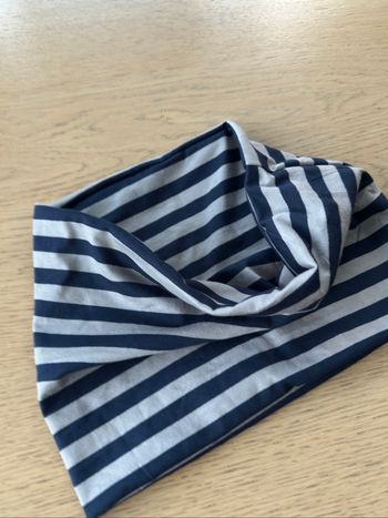 Cache cou  Snood doublé  enfant en jersey coton pour demi saison
