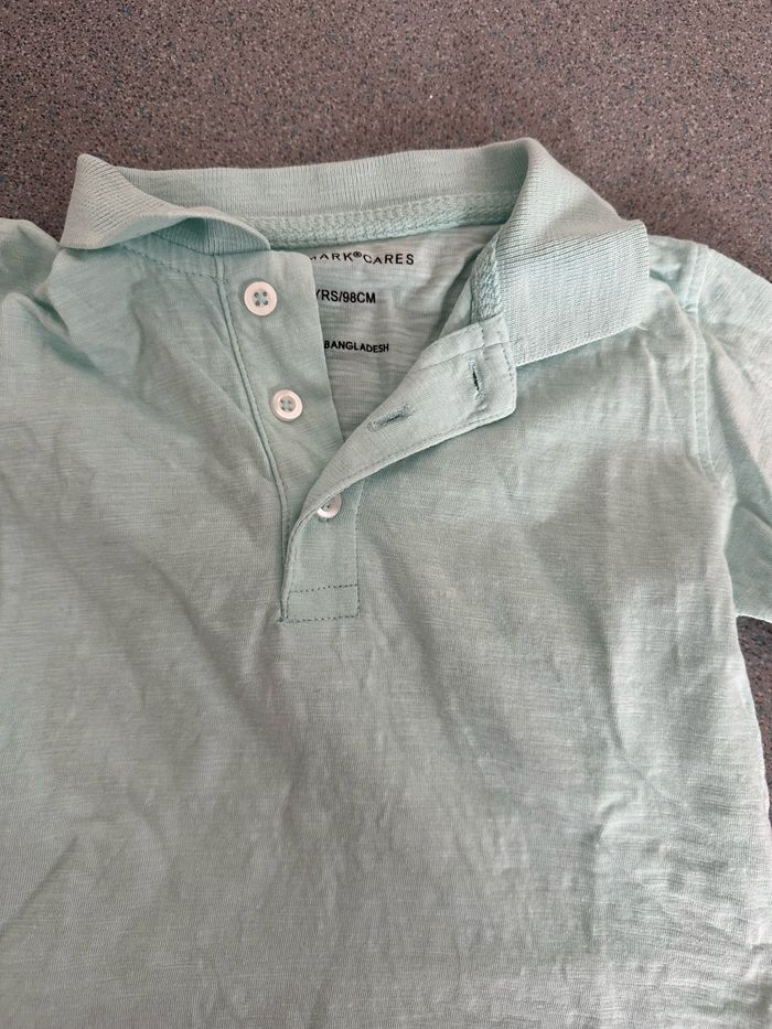 Teeshirt polo Primark 2-3 ans bleu - photo numéro 3