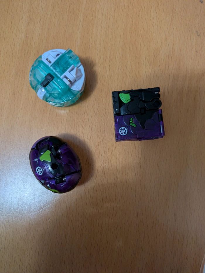 Lot de 3 Bakugan - photo numéro 2