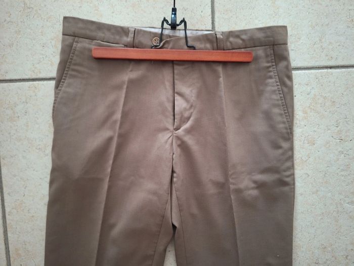 Pantalon à pinces marron / Olly Gan / taille 44 / NEUF - photo numéro 4