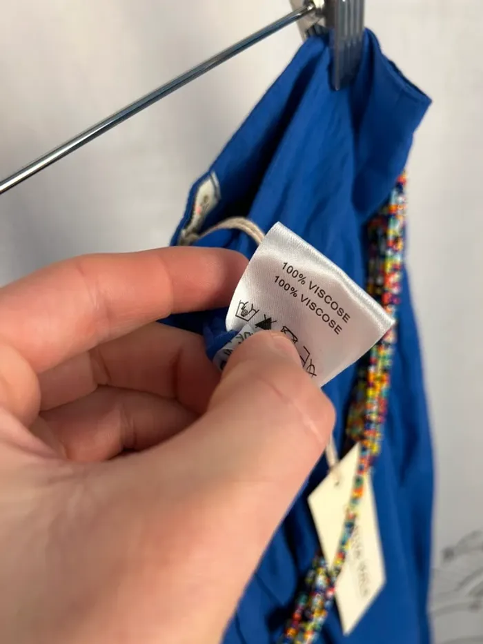Jupe longue Bleu La P’tite étoile L neuve - photo numéro 7