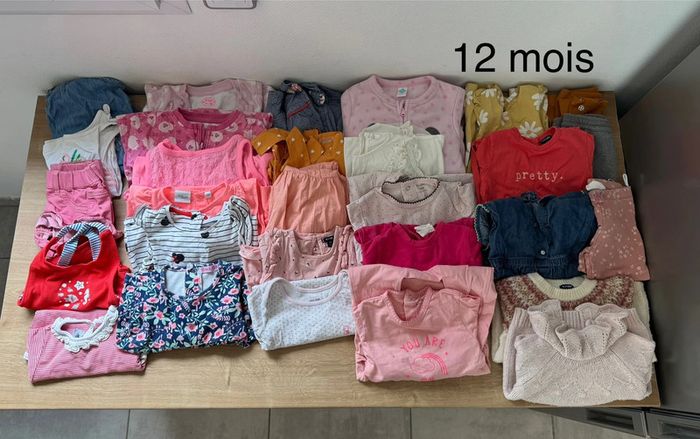 Lot vêtements été printemps taille 12 mois