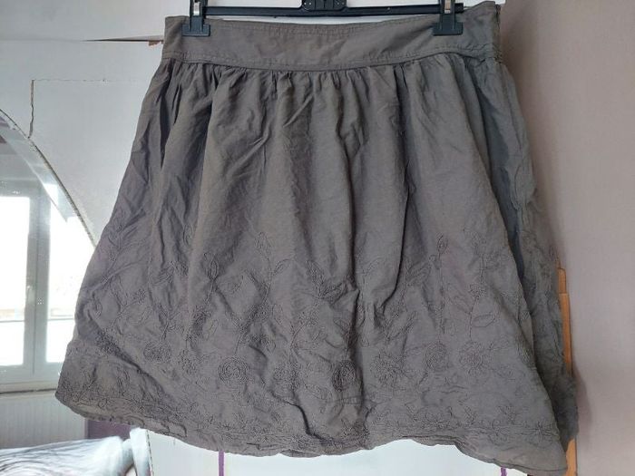 286) Jupe kaki