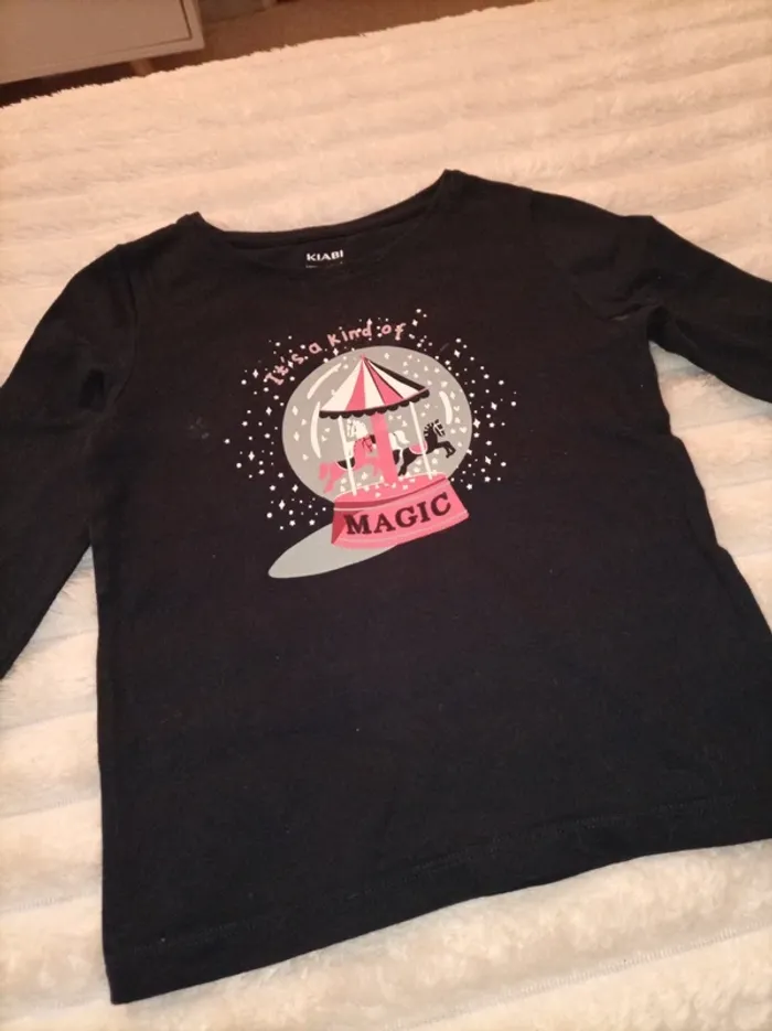 T-shirt boule à neige