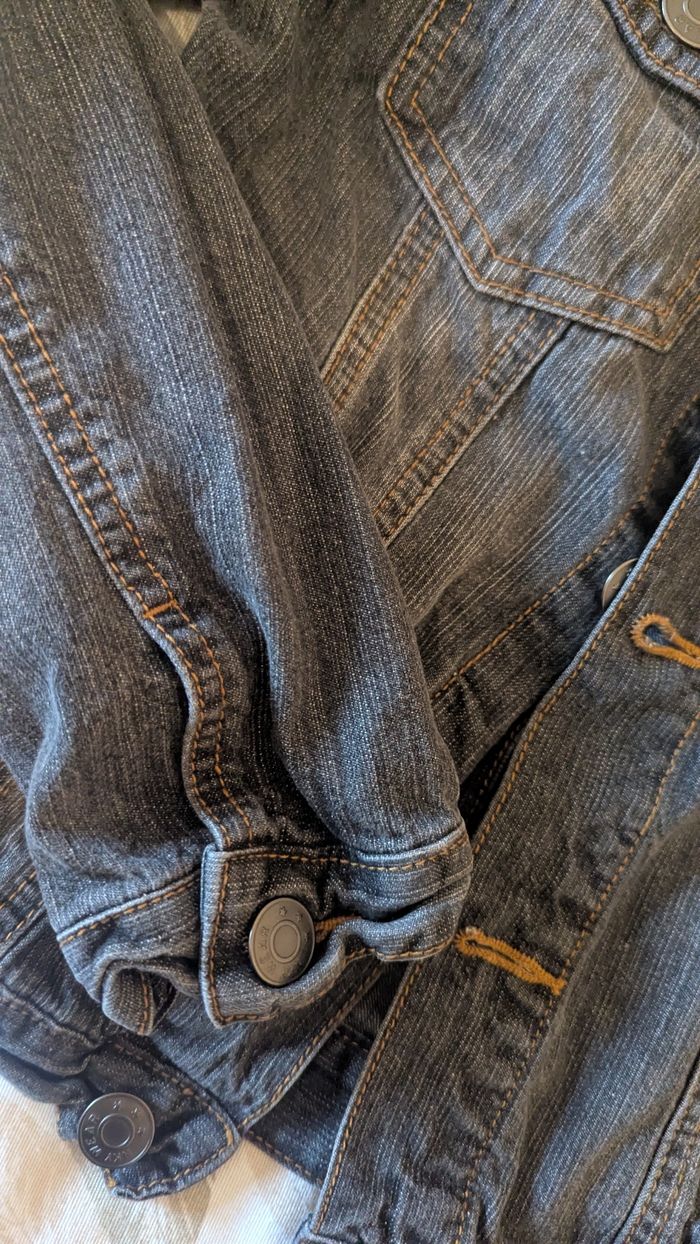 Veste Jean noir, 10 ans - photo numéro 3