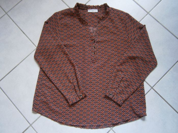 Chemisier ML marron SARAH JOHN Taille 4
