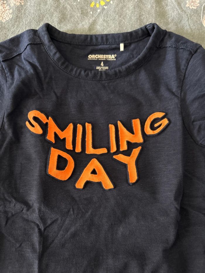 T-shirt smiling day orchestra - photo numéro 2