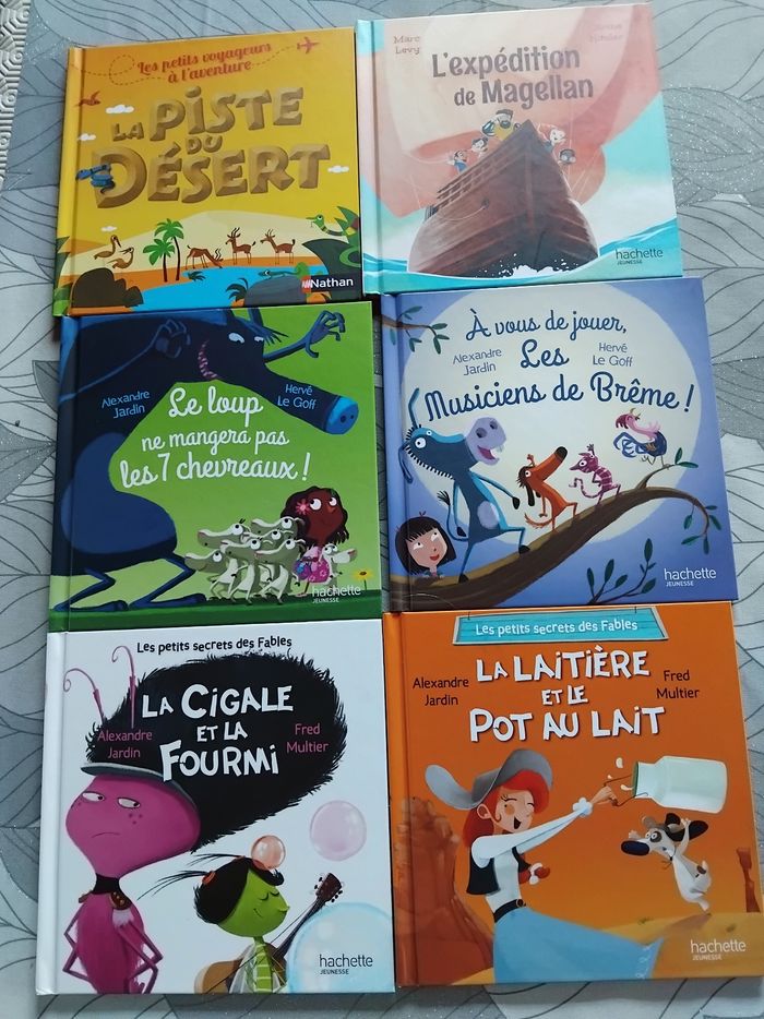 Lot de 6 livres pour 3 euros - photo numéro 2