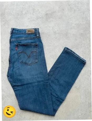 Jeans Levi's Mid Rise Skinny W30 FR40 L32 coupe skinny bleu Femme Women pan519b