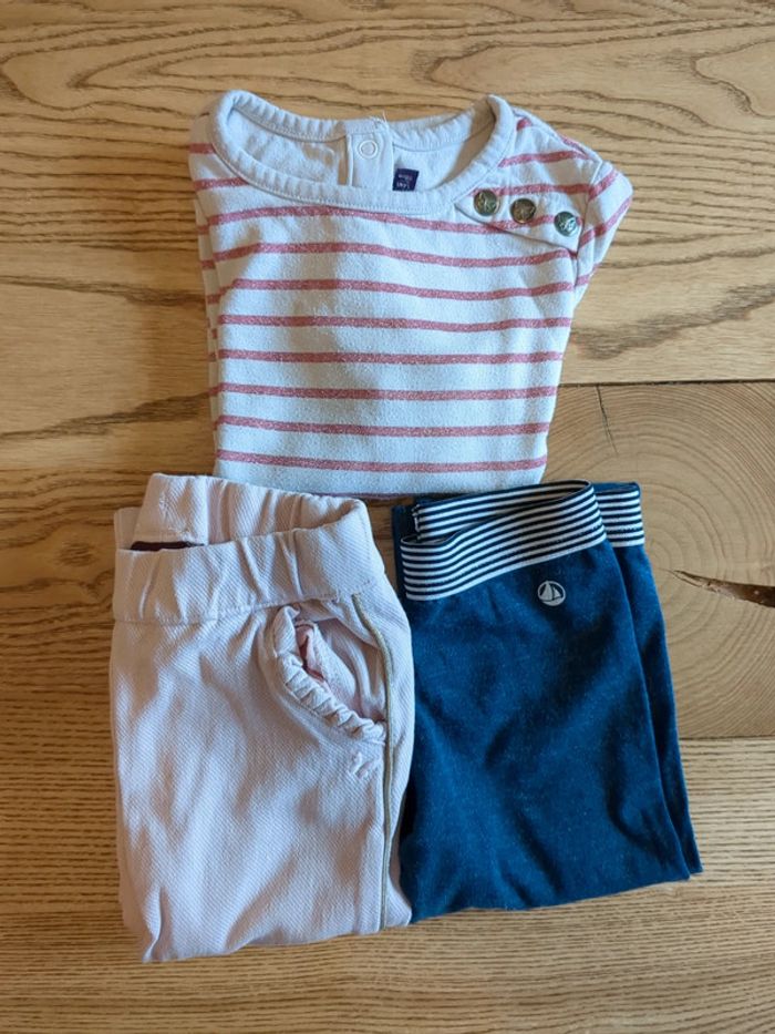 Lot Sergent M /Petit Bateau