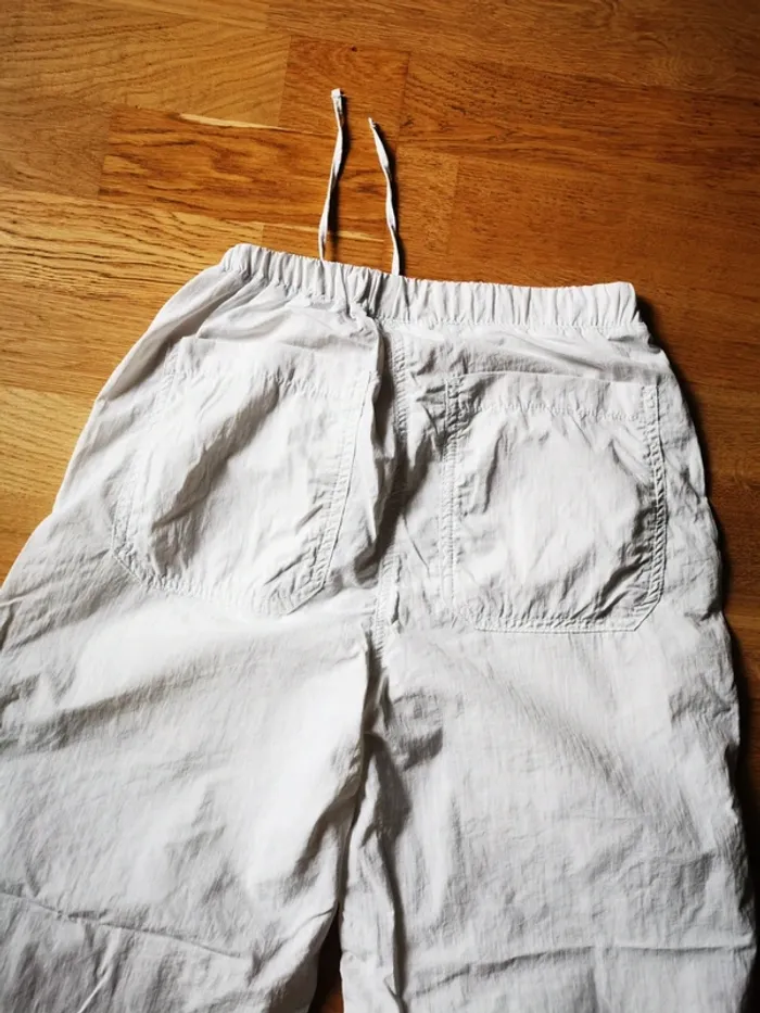 Pantalon large cargo blanc - photo numéro 5