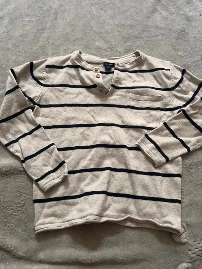 Pull marinière