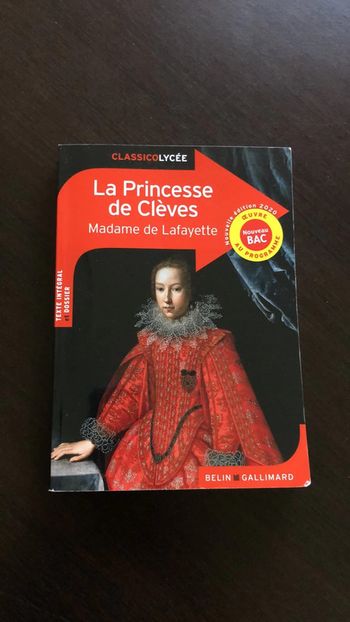 Livre la Princesse de Clèves
