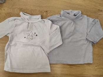 Lot tee shirt 12 mois