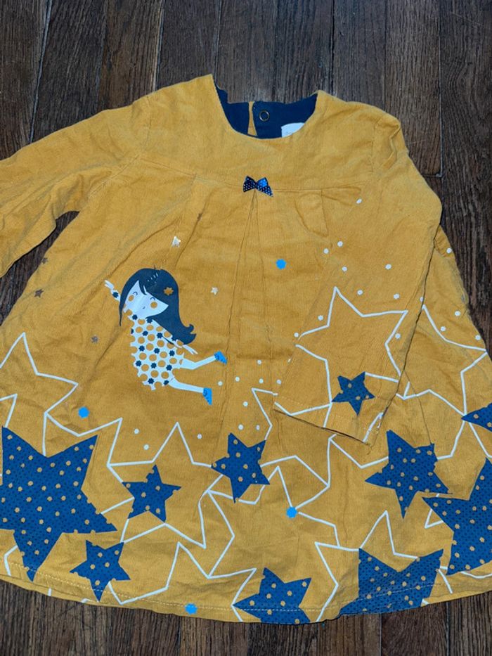 Robe velour catimini 18 mois - photo numéro 2