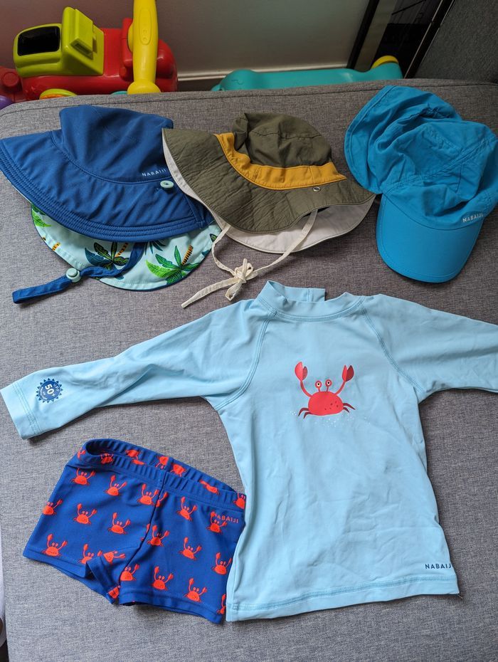 Lot casquette et maillot