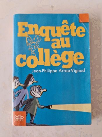 Livre Enquête au collège