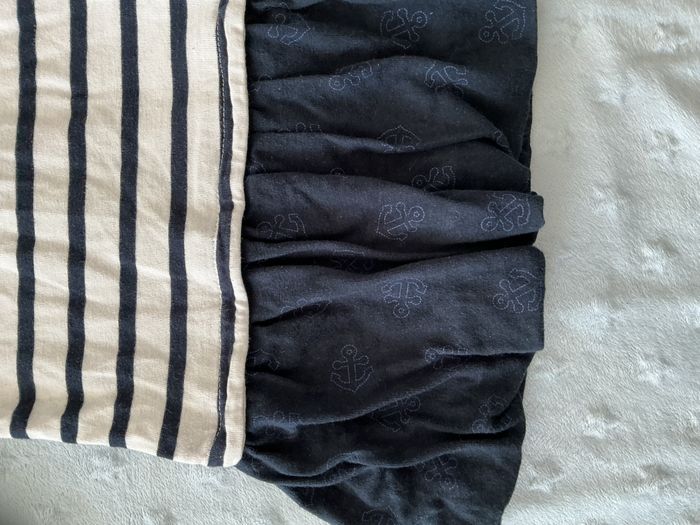 robe manches longues noir et blanc terre de marins 18 mois - photo numéro 8