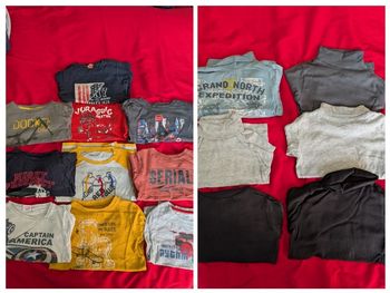 Lot tee-shirts 5 ans