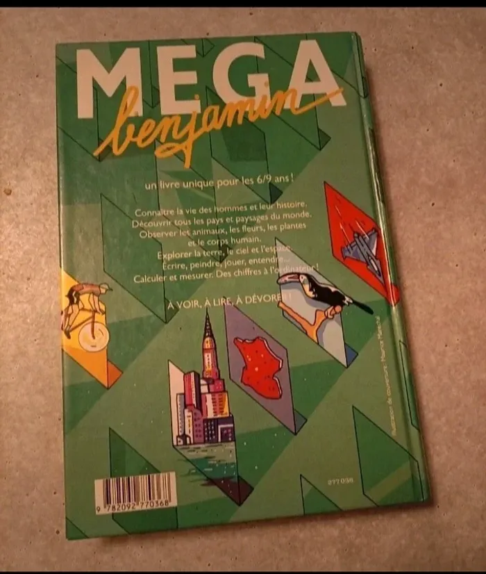 Livre mega benjamin 6-9 ans - photo numéro 2