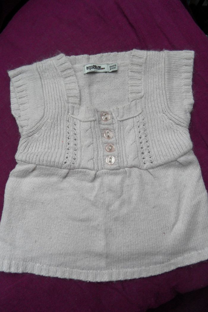 Ensemble hiver Fille Tex-tape à l'oeil, taille 6 mois - photo numéro 2