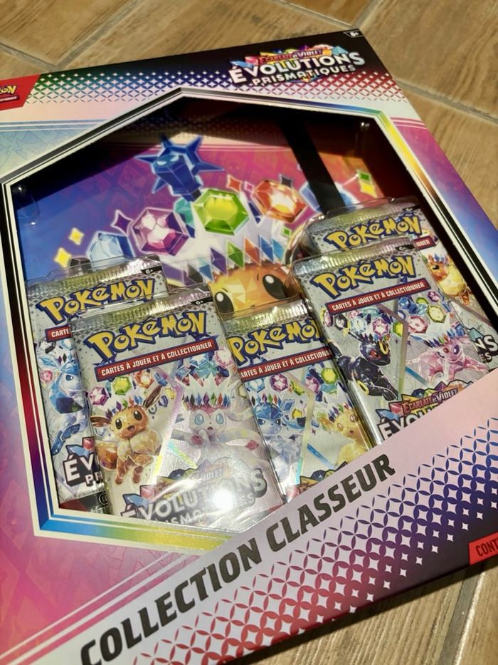 Classeurs Pokémon EV8.5 Évolutions Prismatiques - photo numéro 3