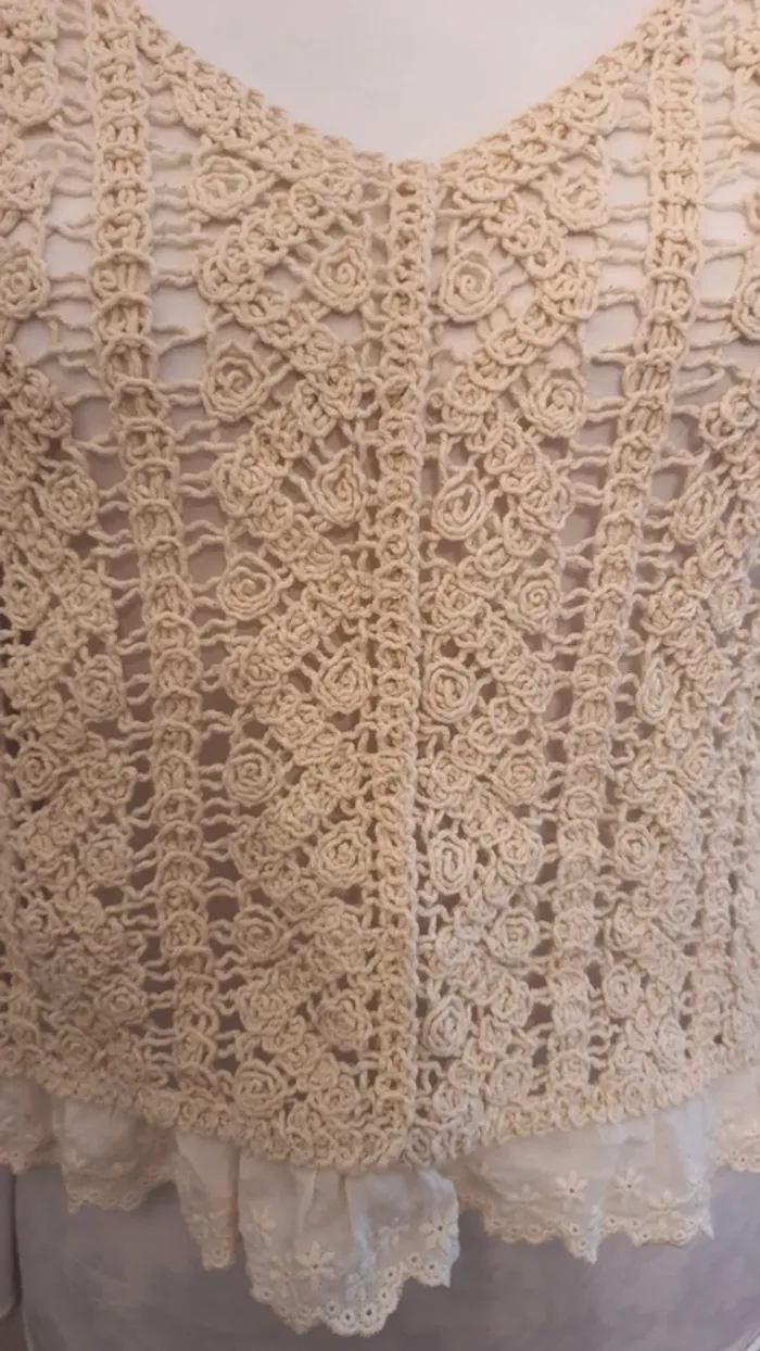 Débardeur crochet - photo numéro 2