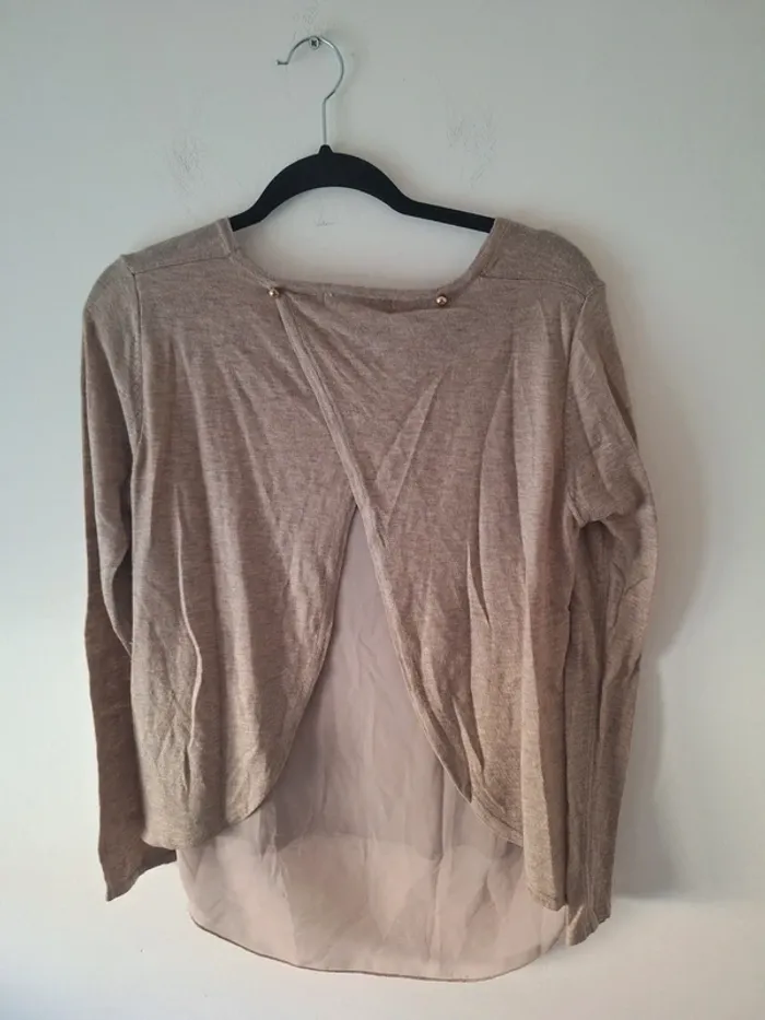 Pull Beige - photo numéro 2