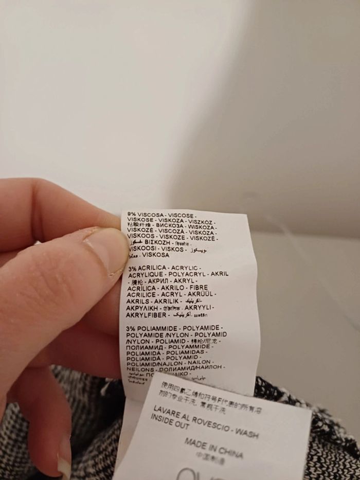 Robe chaude en tweed neuve OVS taille S/M 36/38 - photo numéro 12