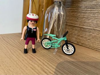 Playmobil cycliste