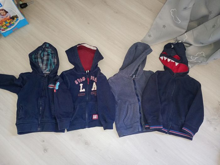 Lot de 4 vestes