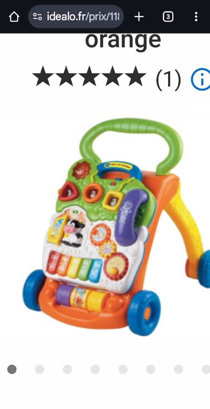 Pièces détachées rechange pour trotteur vtech - photo numéro 4