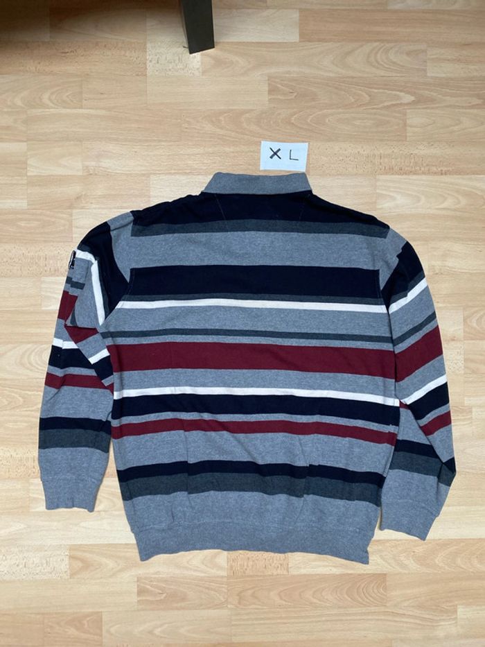 Polo à rayures manches longues XL S.Y.C. - photo numéro 4