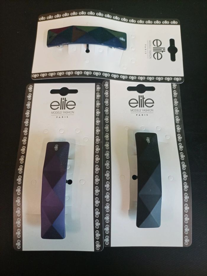 Lot de barrettes élite neuves