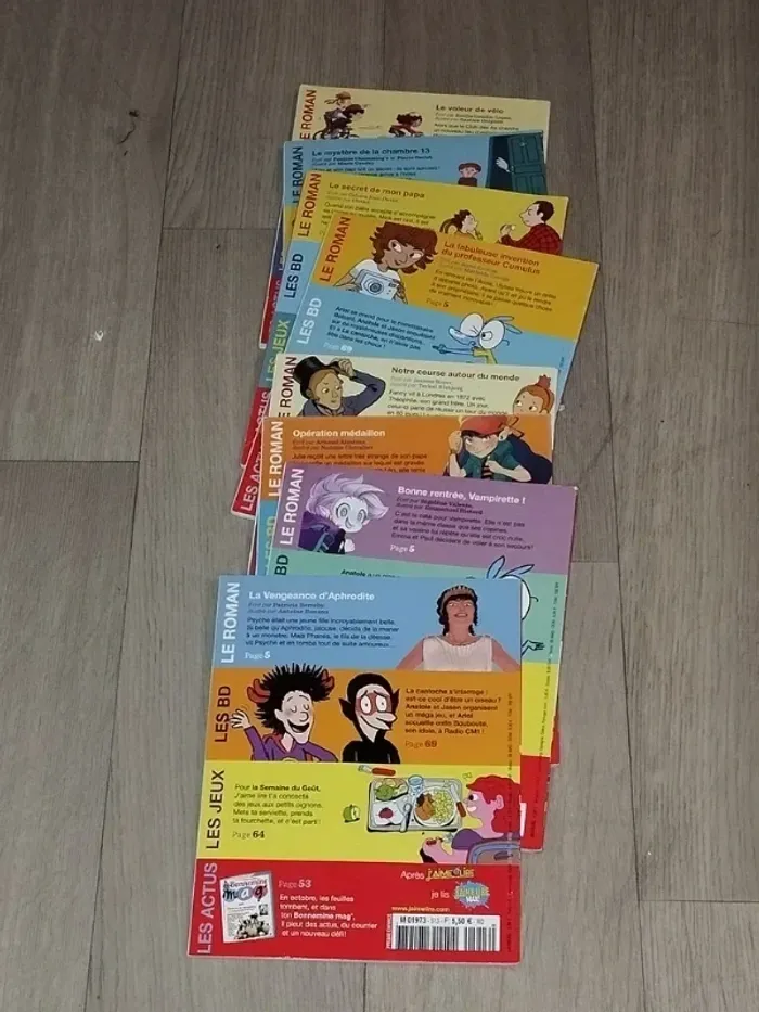 Lot de 8 magazines J’aime lire année 2019 L049 - photo numéro 4