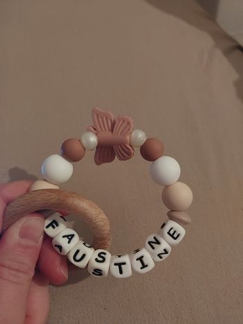 Anneau de dentition personnalisée 