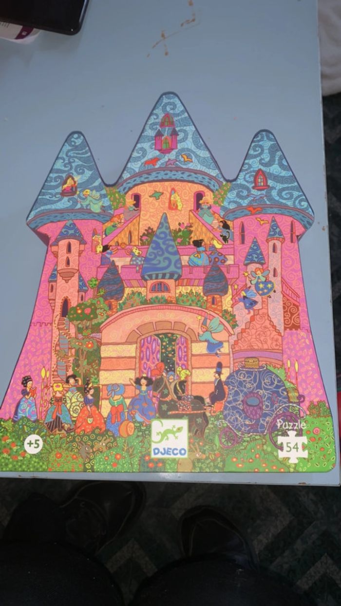 Puzzle château féerique Djeco