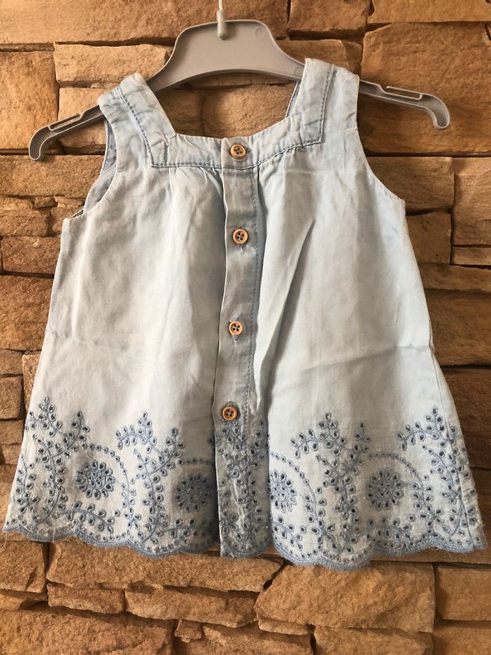 Robe et culotte 3-6 mois Zara - photo numéro 2