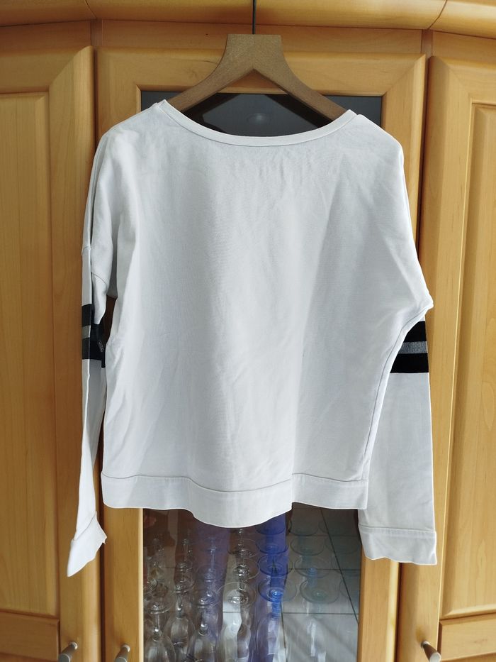 Sweat blanc LONDON taille S - photo numéro 3