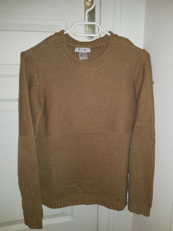 Pull coloris camel