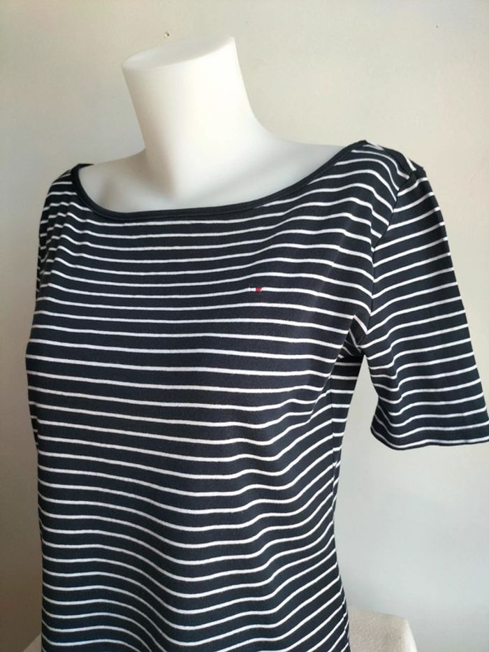 T Shirts Femme Marinière Tommy Hilfiger - M - photo numéro 2