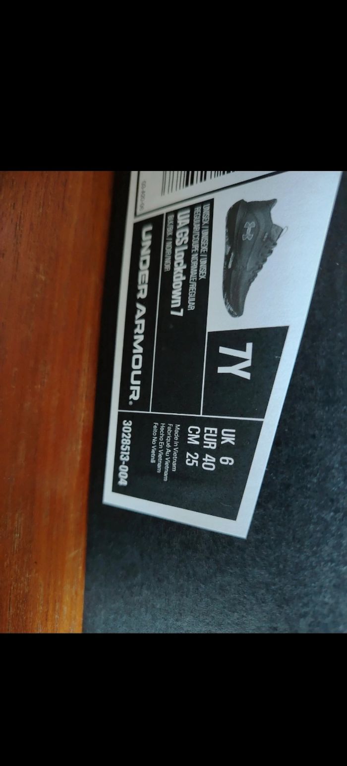 Basket Under Armour - photo numéro 3