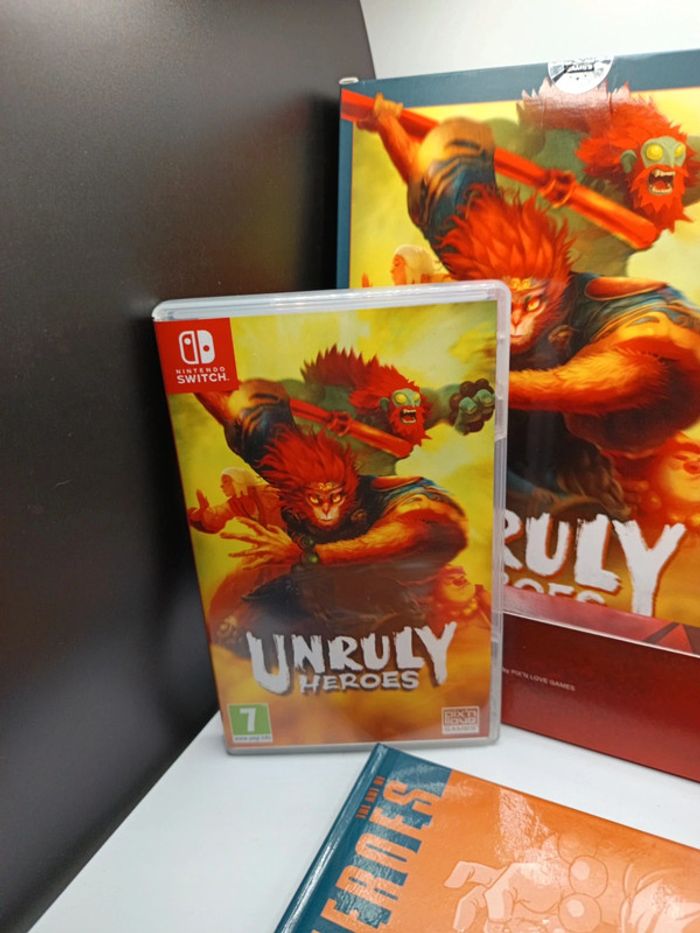 Super coffret  JEUX switch unruly Heroes Neuf - photo numéro 6