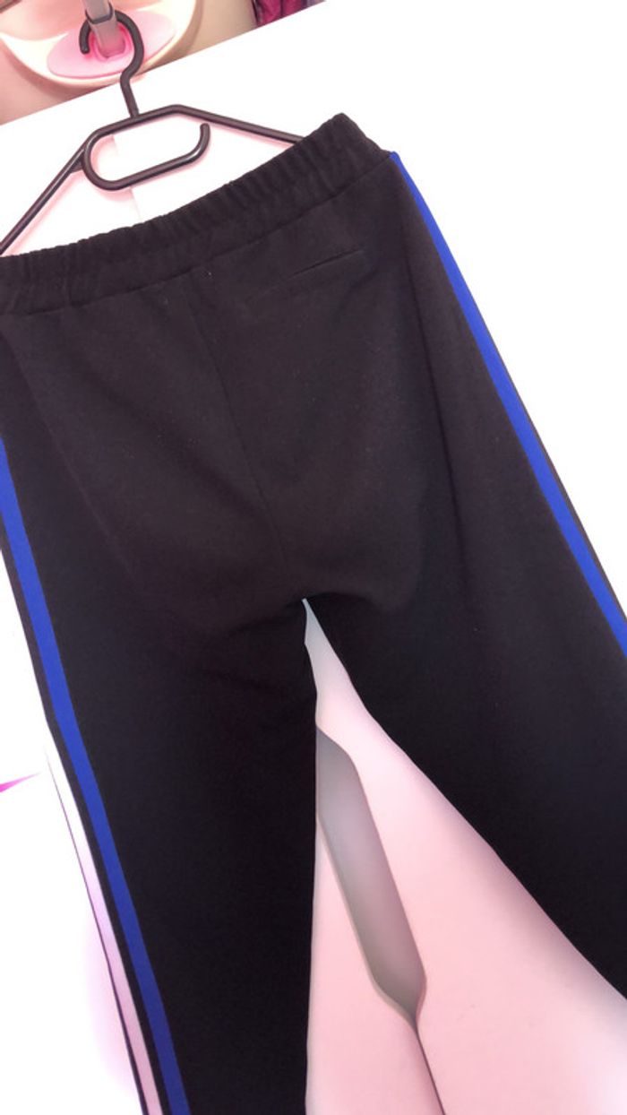 Bas noir à bandes 7 - photo numéro 5