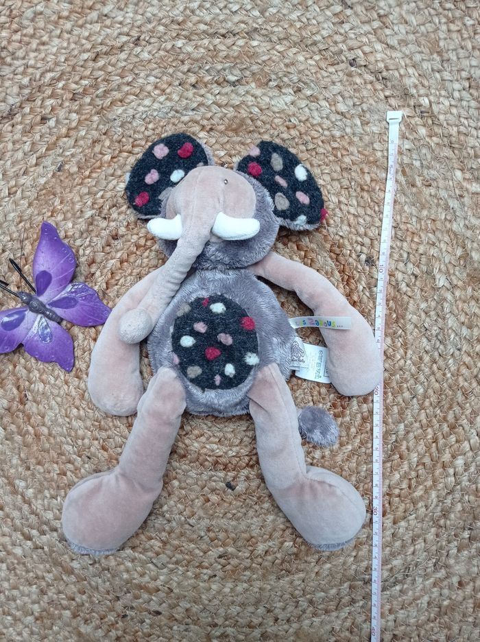 Peluche éléphant - photo numéro 2
